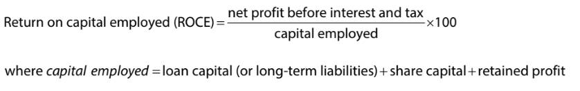 Measures how efficiently a company can generate profits from its capital employed.