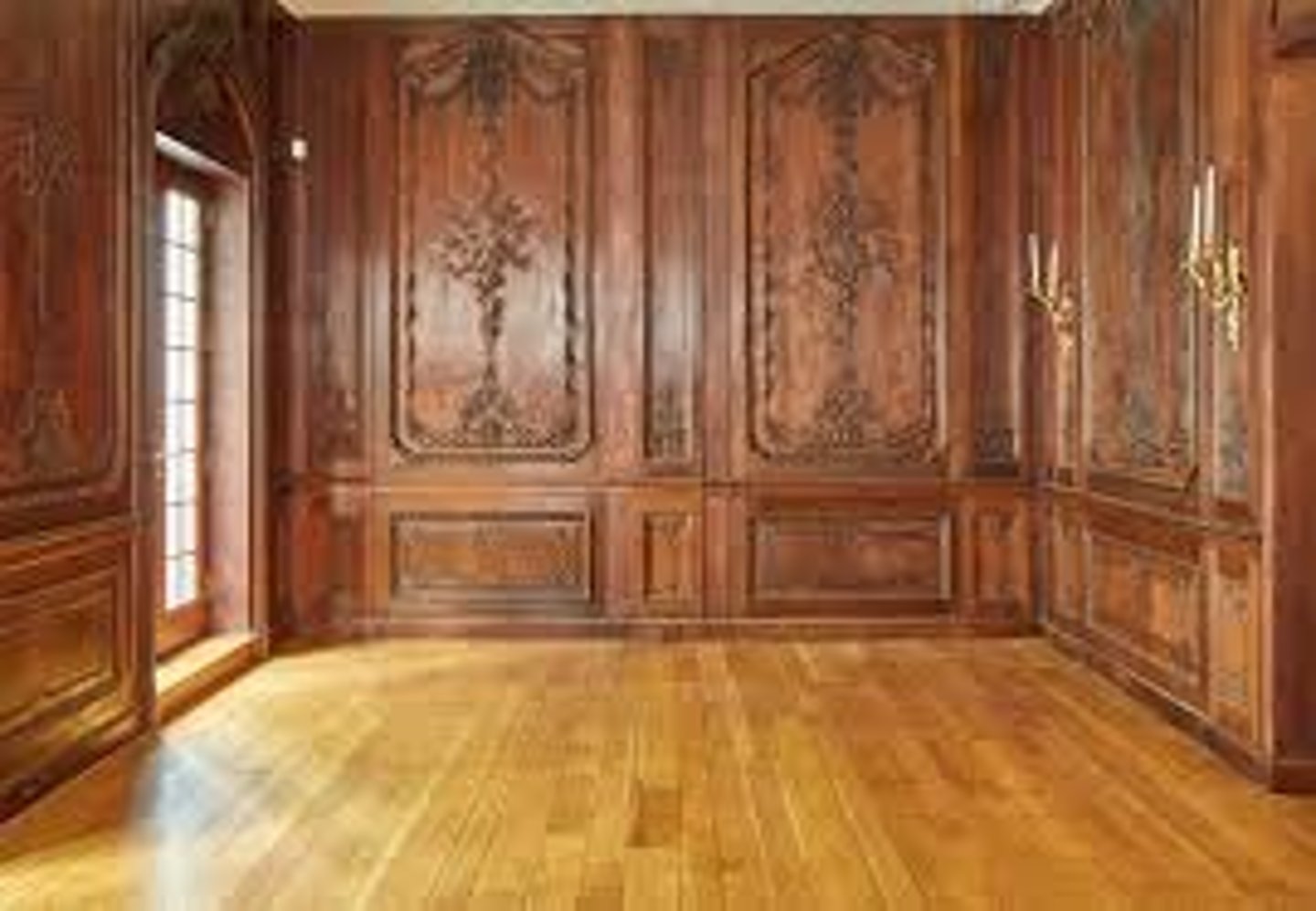 <p>? (the wood panelling)</p>