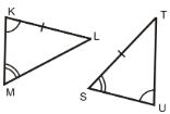 How are the triangles congruent?
