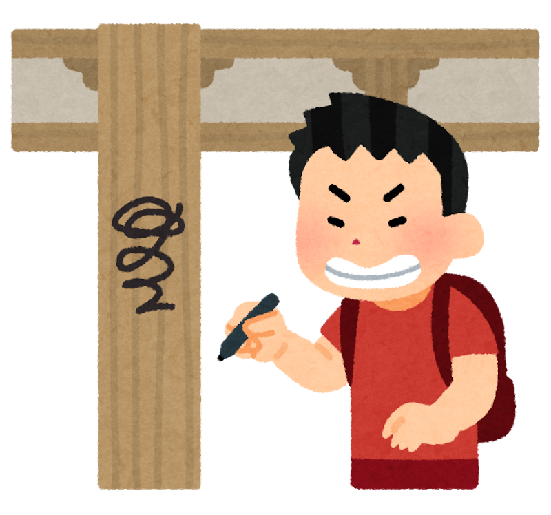 <p>らくがきをする</p><p>scribble</p>
