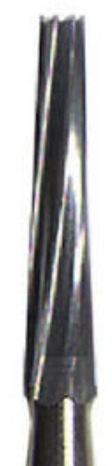 <p>Tapered Fissure plain cut</p>