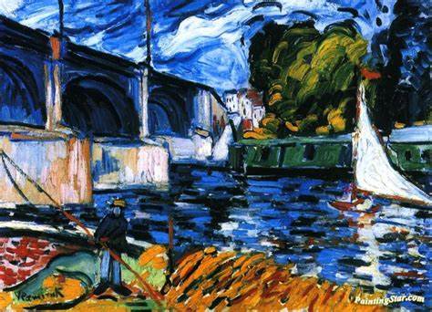 What is the title and movement, and who is the painter of the painting?