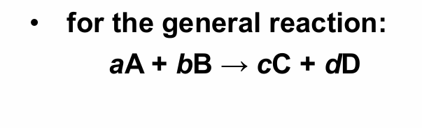<p>What is the general reaction format represented on this slide?</p>