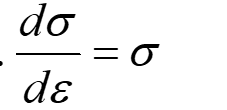 <ul><li><p>As vol = constant for plastic deformation</p></li><li><p>The faster the work hardens, the more stress</p></li></ul>