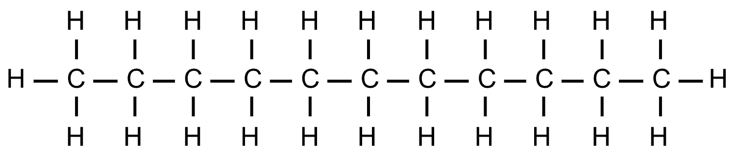<p>C11H24 - CH3(CH2)9CH3</p>
