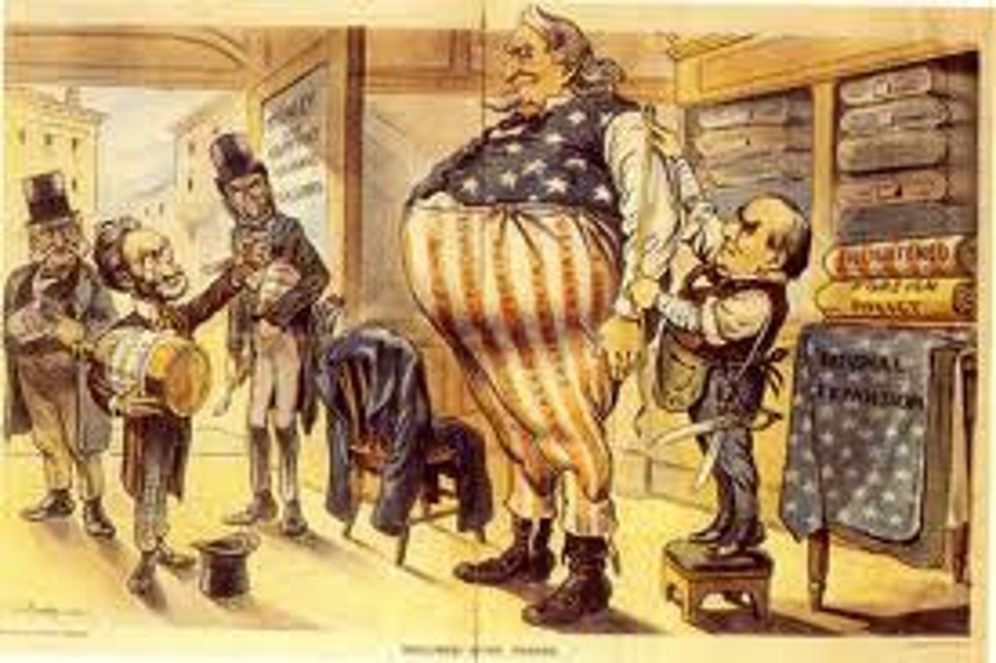 <p>A policy in which a strong nation seeks to dominate other countries politically, socially, and economically.</p>