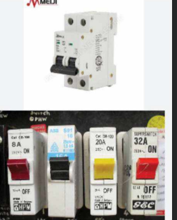 <p>an overcurrent protective device also designed to function as a switch. It is equipped with an automatic tripping device to protect the branch circuit from overload and ground fault.</p>