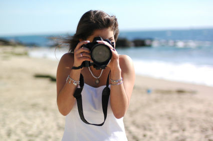 I look at my friends' photos