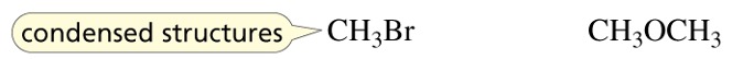 <p><span style="font-family: Arial">Condensed structures</span></p>