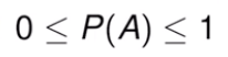 <p>probability has value between 0 and 1 equation</p>