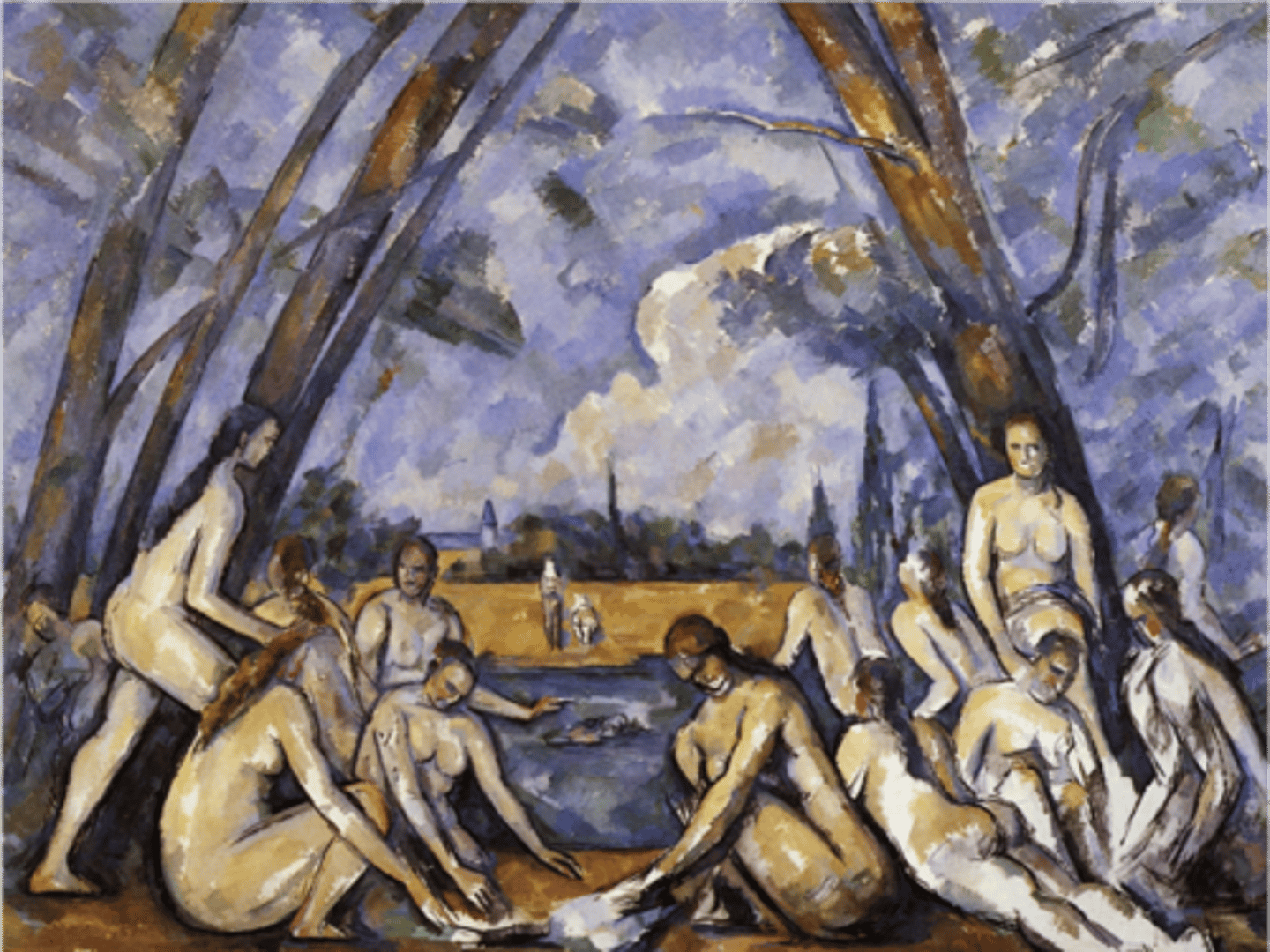 <p>Paul Cézanne ; géométrisation, influence directe sur le cubisme</p>
