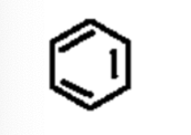 <p>A six-membered ring of carbon atoms with alternating double bonds.</p>