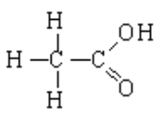 <p>the hydrogen of the hydroxide group donates its H+ ion to solution</p><p class="p1">-the other hydrogen atoms are non-acidic because they are tightly bound to the methyl carbon</p>