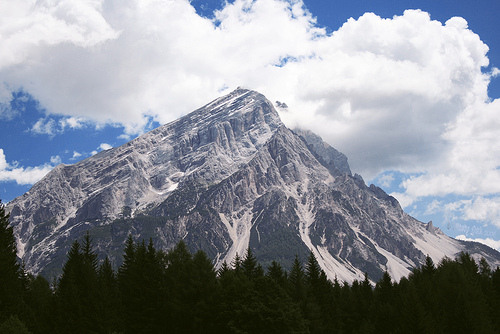 a mountain