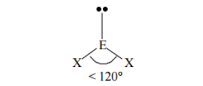 <p>3 domains, one lone pair</p>