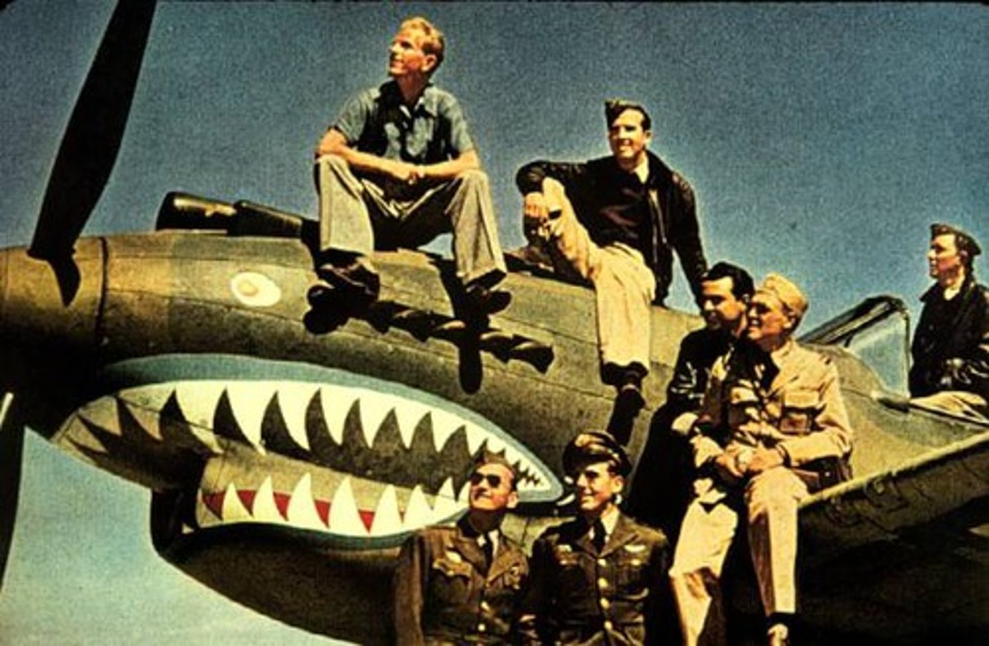 <p>American Volunteers that flew P-40 Tomahawks in China and Burma to defend Chinese and Allied troops; slowed Japanese invasion and stopped Japanese from bombing China</p>