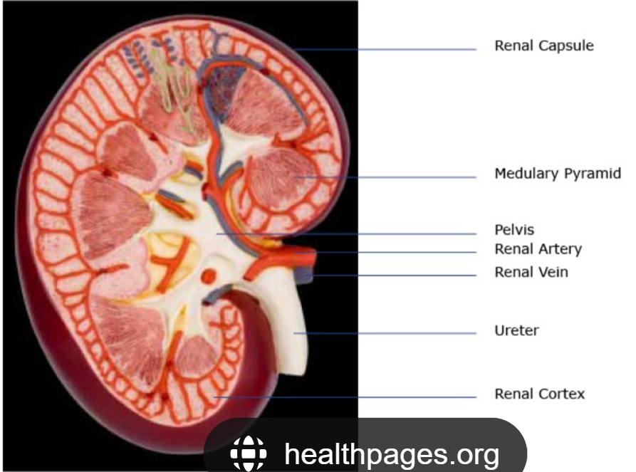 <p>The outer layer of the kidney, where blood is mainly filtered.</p>