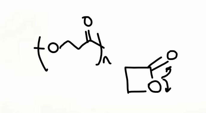 <p>polybeta-propiolactame, used in pharma</p>
