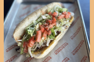 <p>24-Hour Black Pepper Brisket Sandwich</p>