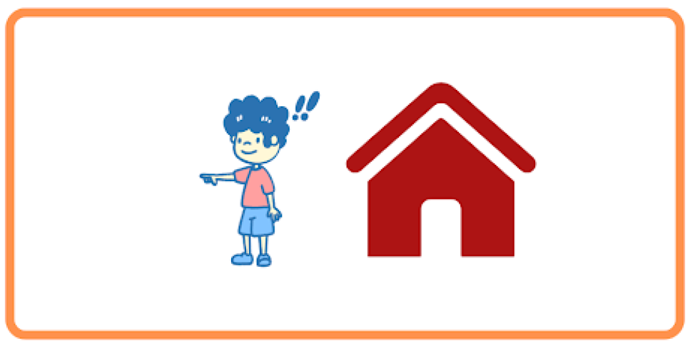 <p>-Hay alguien en casa?</p>