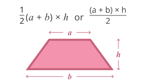 <p>What is the formula for the area of a trapezium? </p>