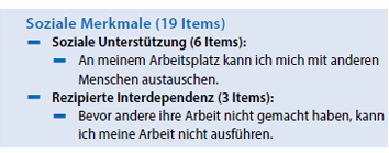 <p>WDQ: Umfasst insgesamt 21 Subskalen. Subskalen Soziale Merkmale  </p>