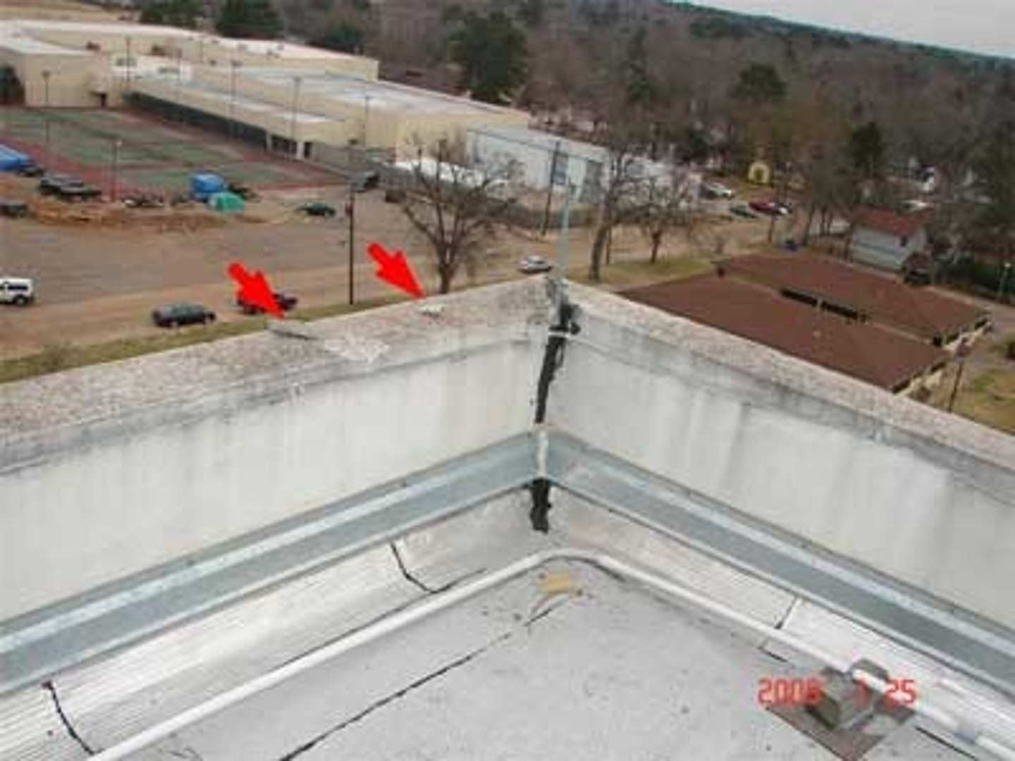 <p>Class of concrete used for parapet walls</p>