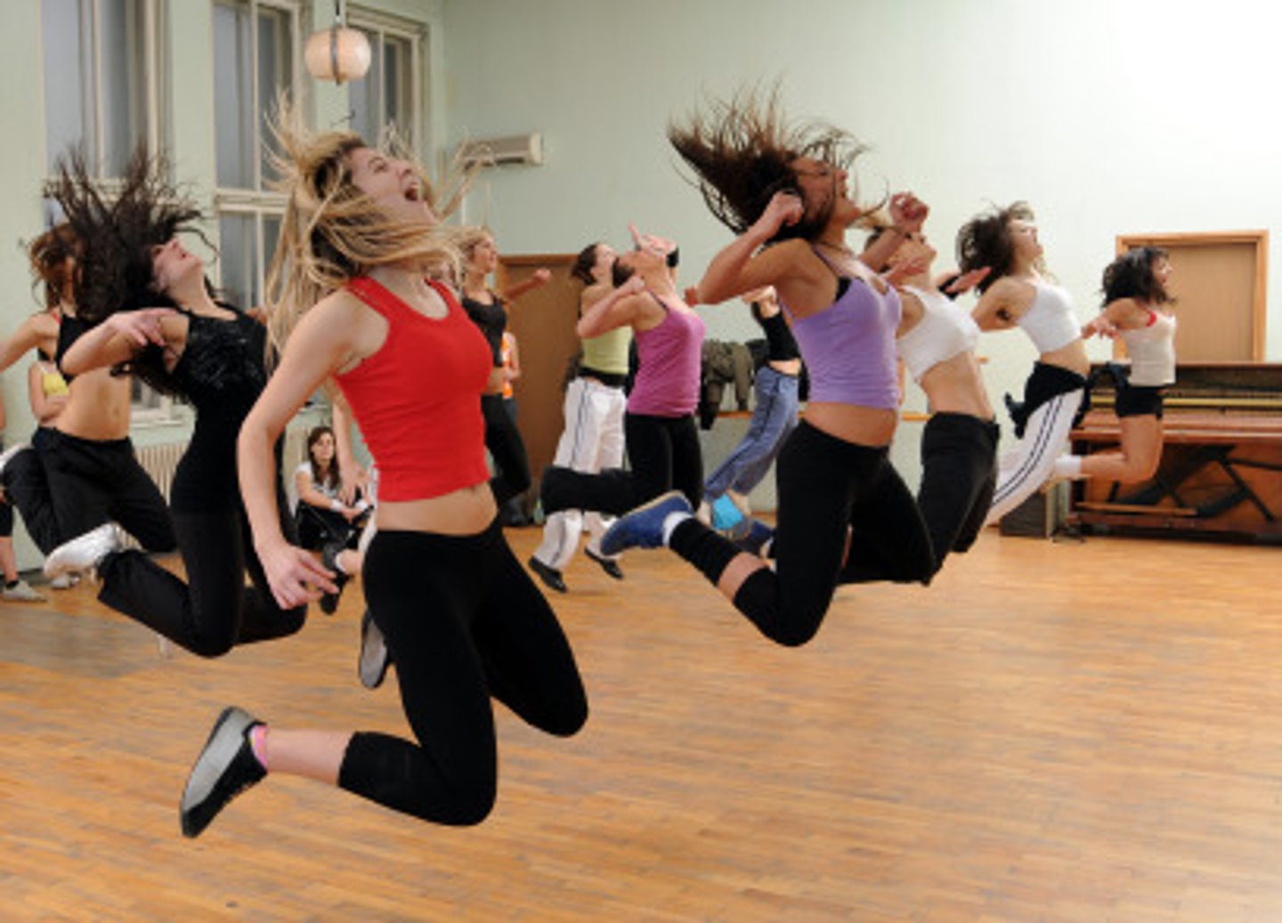 <p>to do aerobics</p>