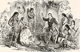 <p>Settlements in 17th-centurristianity and y New England where native Americans lived to convert to Christianity and adopt European ways of life, such as English-style farming and social structures.</p>