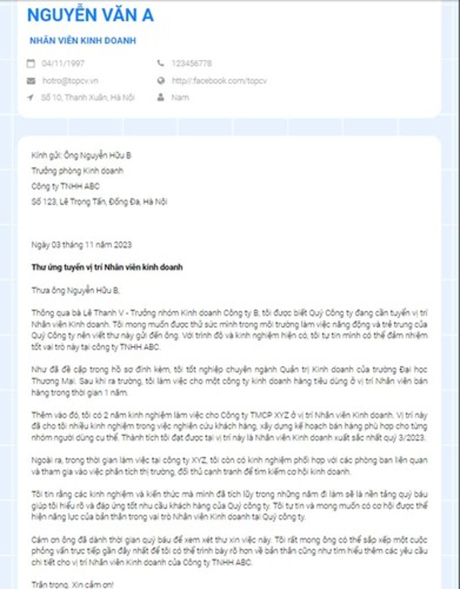 <p>thư giới thiệu</p>