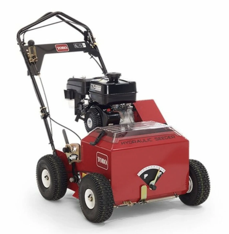 <p>Reseeding lawns</p>