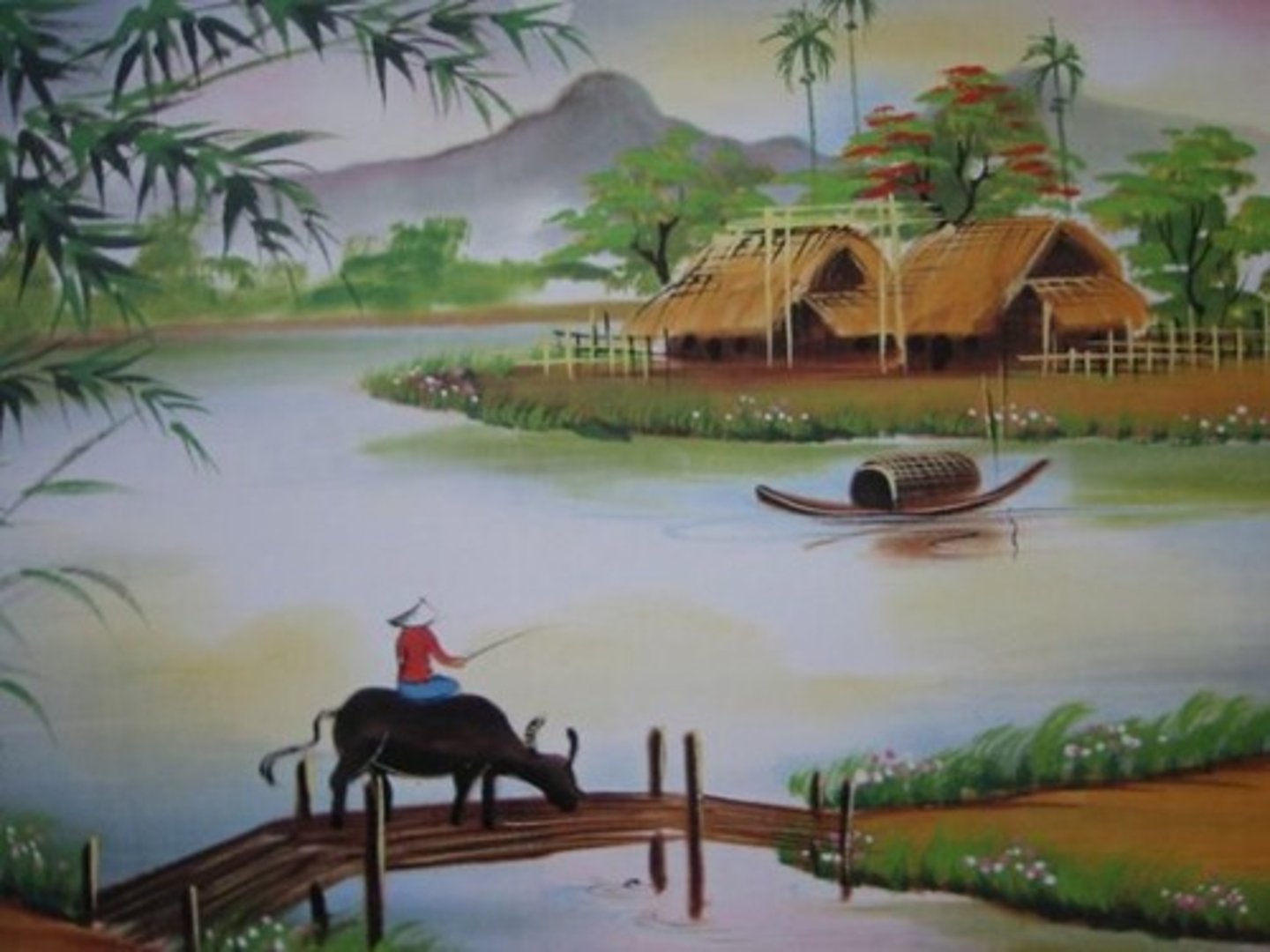 <p>cố hương, quê hương</p>