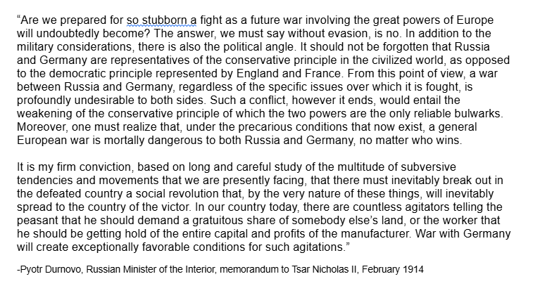 <p><span>&nbsp;Based on the 1st paragraph and this quote “In our country today, there are countless agitators telling the peasant that he should demand a gratuitous share of somebody else’s land, or the worker that he should be getting hold of the entire capital and profits of the manufacturer.”,</span></p>