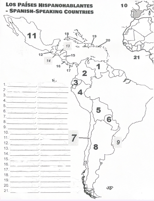 <p>What’s the capital and country for #13?</p>