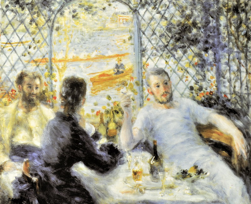 <p><strong>Un Déjeuner à Bougival (vers 1881)</strong></p>