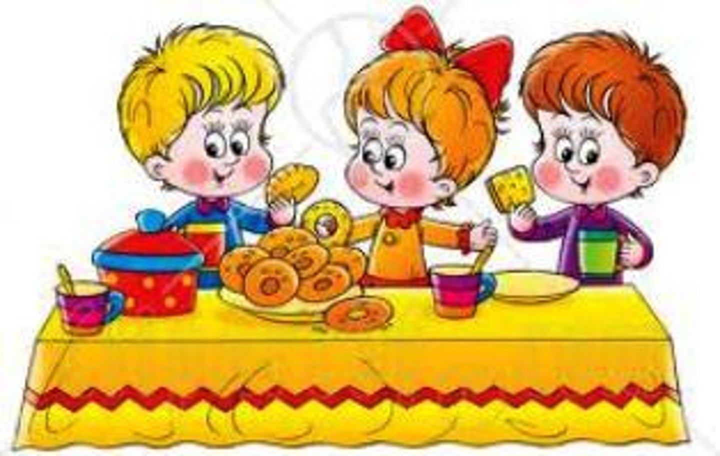 <p>they ate</p>