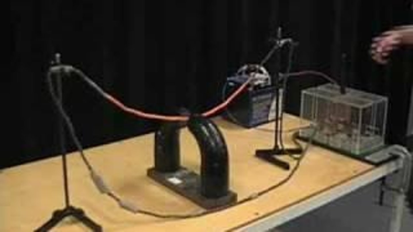 <p>Experiment to create a magnet that lifts paperclips.</p>
