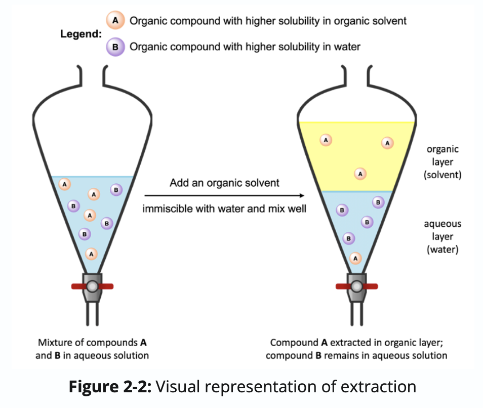 <p><span><span>For the visualization shown in Figure 2-2, which of the following liquids would you expect to have a higher density?</span></span></p><p></p><p>a) Water</p><p>b) Organic solvent</p>