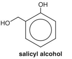 <p>The students make some predictions About salicylic alcohol</p><p>They predict that  salicylic alcohol with fizz with sodium carbonate solution </p><p>They also predict that salicylic alcohol will dehydrate when heated over al2o3 to give a substance that will decolourise bromine water </p><p>Comment on their predictions, giving chemical explanations (3)</p>