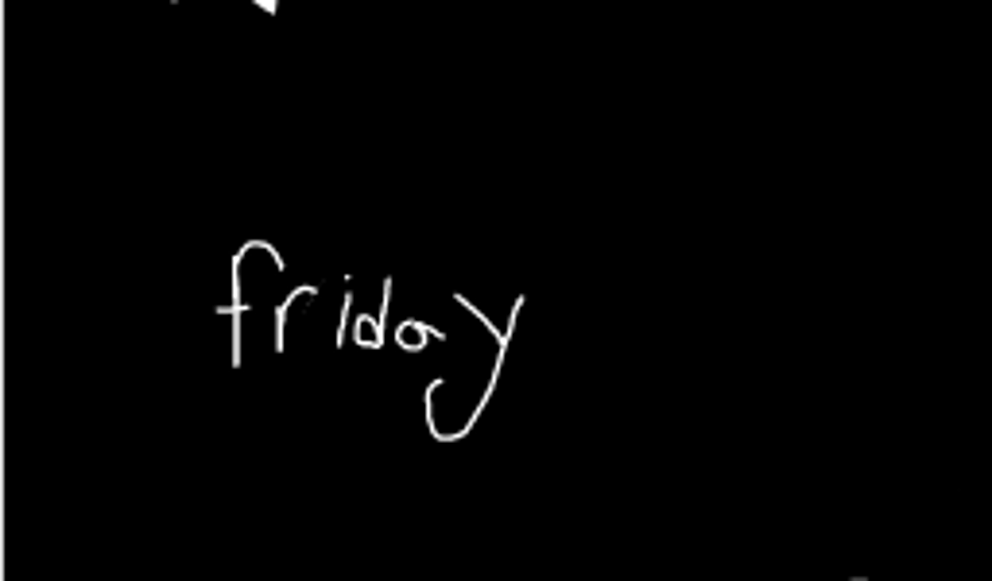 <p>hēisè xīngqī wǔ (hēi wǔ)</p>