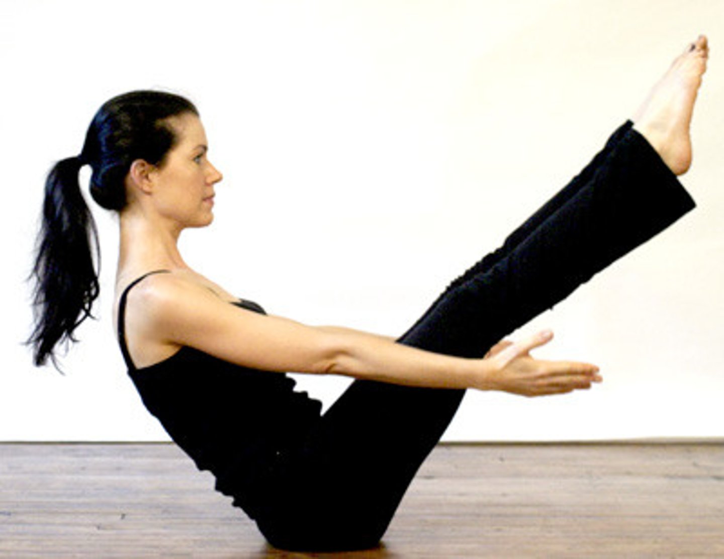 <p>Full Boat Pose</p>