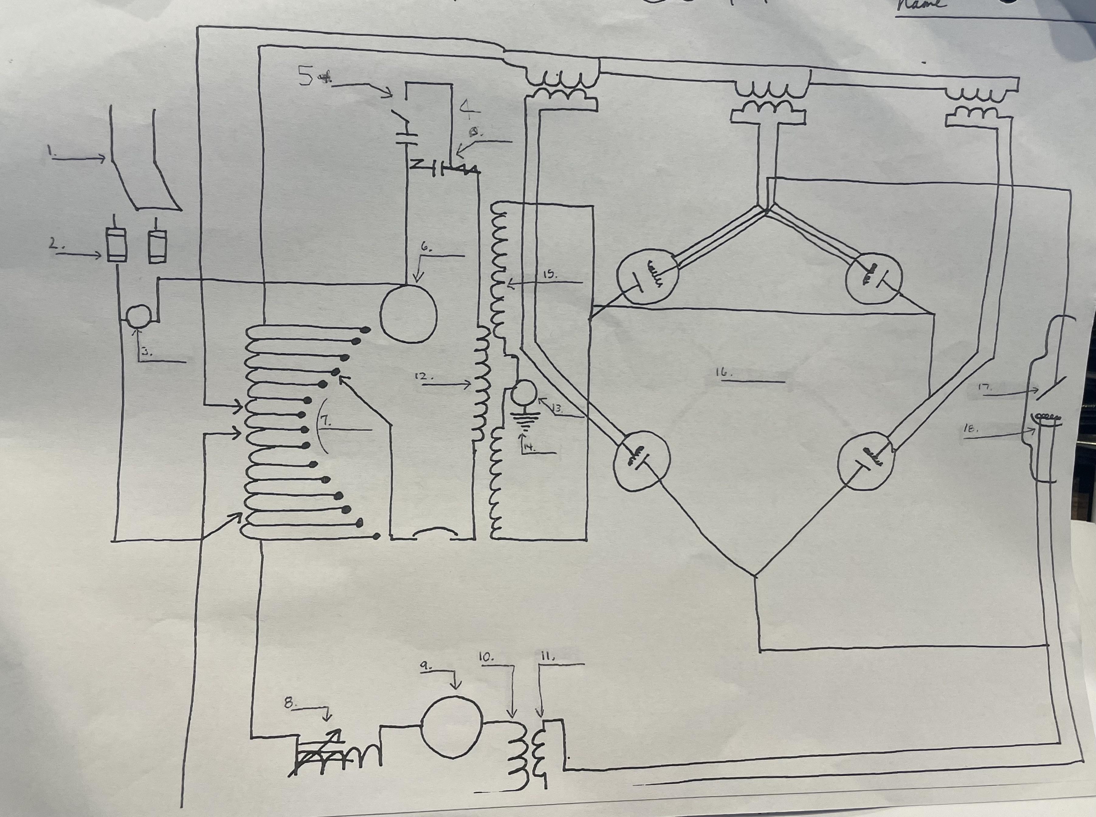 <p>What is number 5</p>