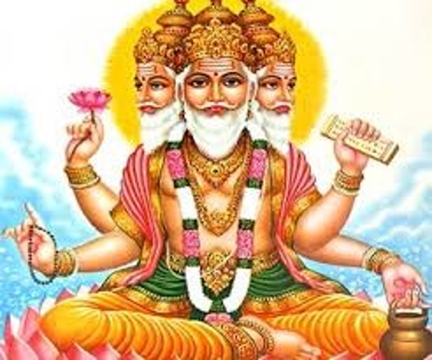 <p>the Hindu god of creation</p>