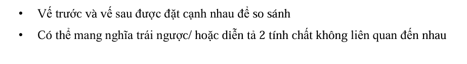 <p>(Trái với, so với… thì…)</p>