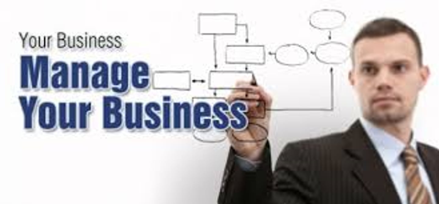 <p>to manage; to run</p>