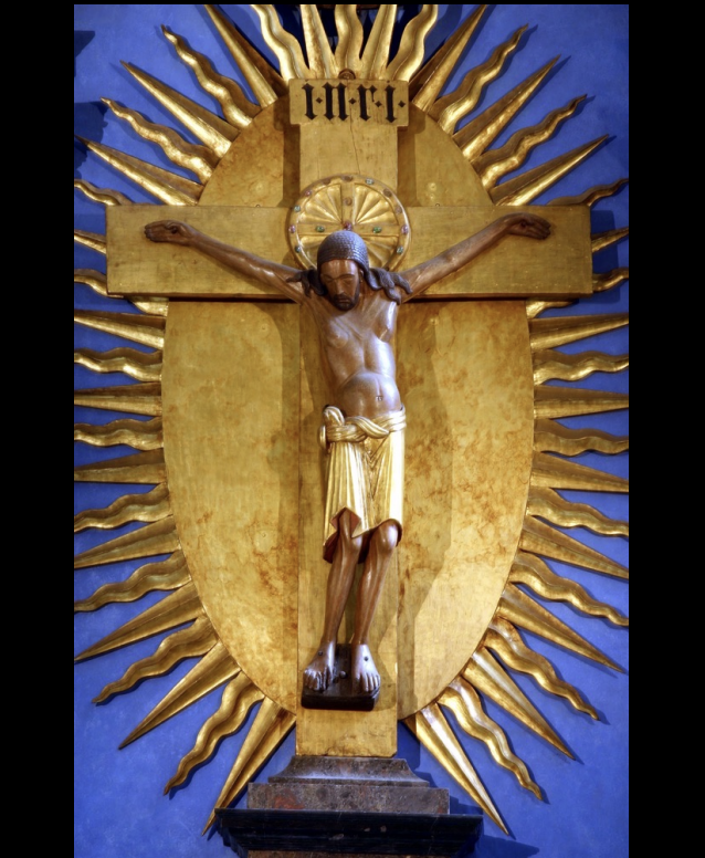 <p>969-76</p><p>monumental crucifix</p>