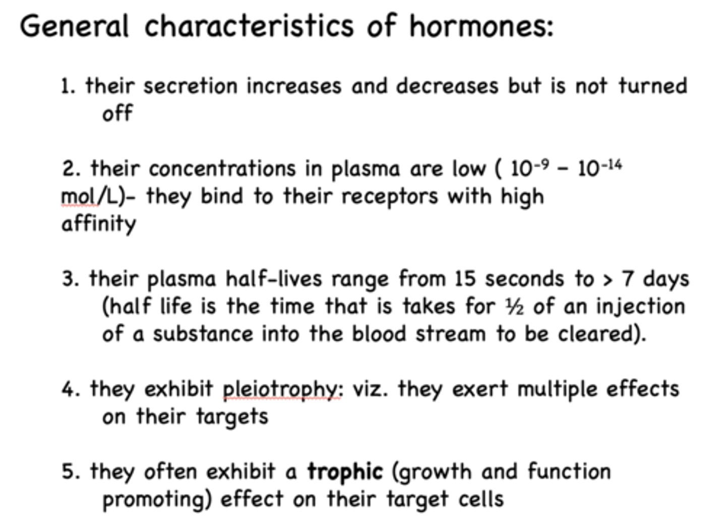 <p>They exert multiple effects on their targets</p>