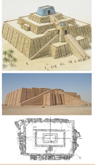 <ul><li><p><span>Built during the <mark data-color="blue" style="background-color: blue; color: inherit;">Sumerian Renaissance</mark> by King <mark data-color="blue" style="background-color: blue; color: inherit;">Ur-Nammu</mark> of the Third Dynasty of Ur after the fall of the Akkadian Empire.</span></p></li><li><p><span>The monument is dedicated to the<mark data-color="blue" style="background-color: blue; color: inherit;"> moon goddess Nanna</mark>, the patron deity of Ur.&nbsp;</span></p></li></ul><p></p>