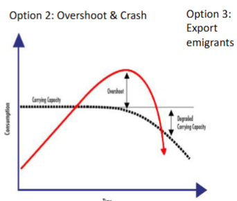 <p><sub>What does this graph represent in relation to Carrying Capacity?</sub></p>