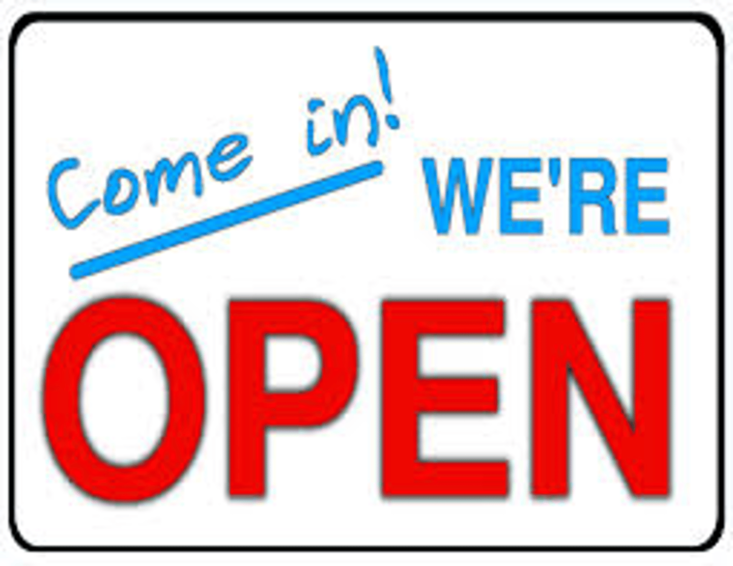 <p>It opens at ....</p>